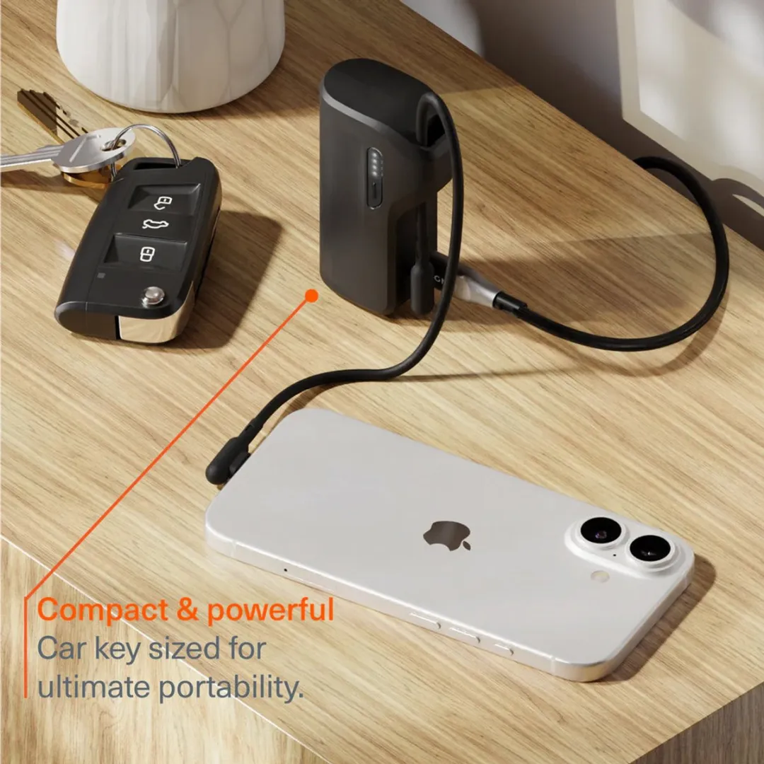Cygnett Thumboost 5K Powerbank CY5356PBCHE - 5.000mAh - 20W - Zwart