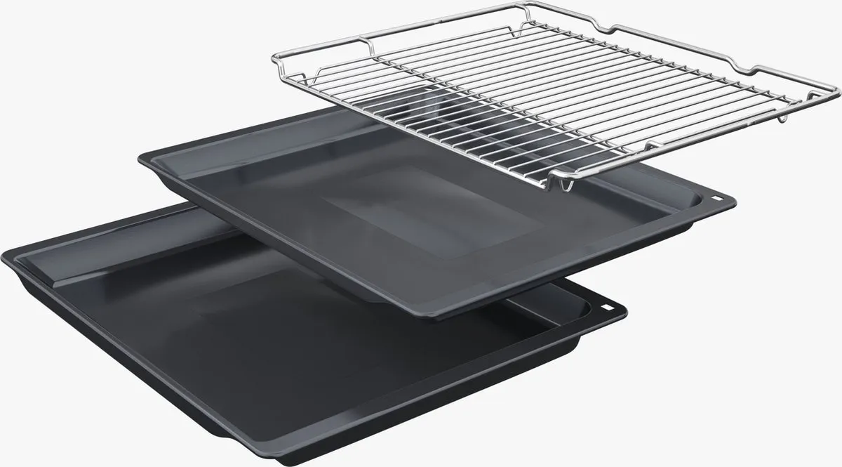Bosch HMG776KB1 Serie 8 Inbouwoven 67L - Zwart