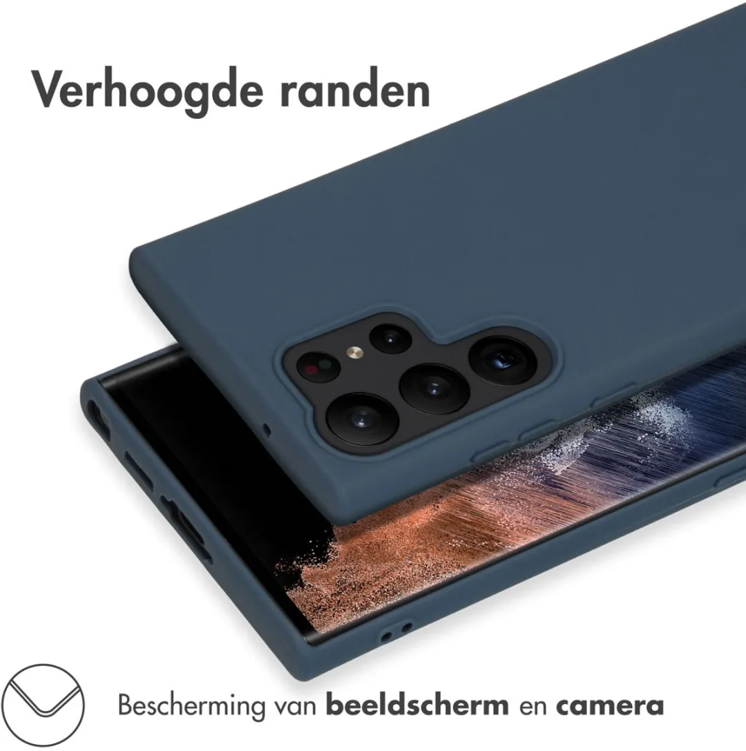Imoshion Hoesje Samsung Galaxy S23 Ultra - Donkerblauw