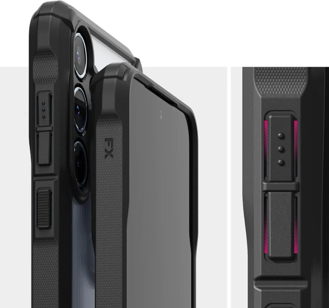 Ringke Fusion X Galaxy A55 5G Hoesje - Zwart