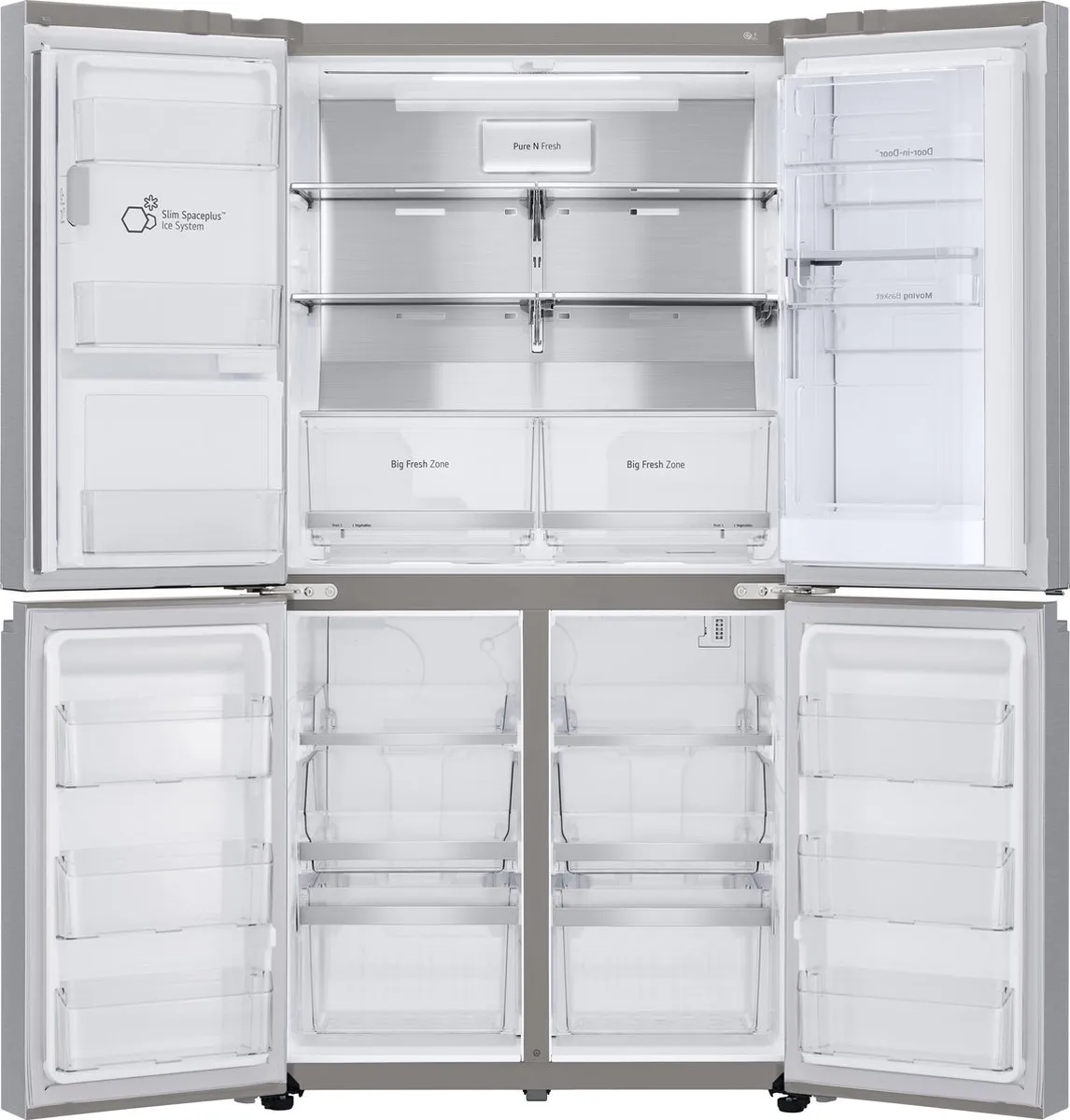 LG GMJ612NS9F Amerikaanse Koelkast 638L - Door-in-Door - No Frost - Inverter - afbeelding 6 van 6