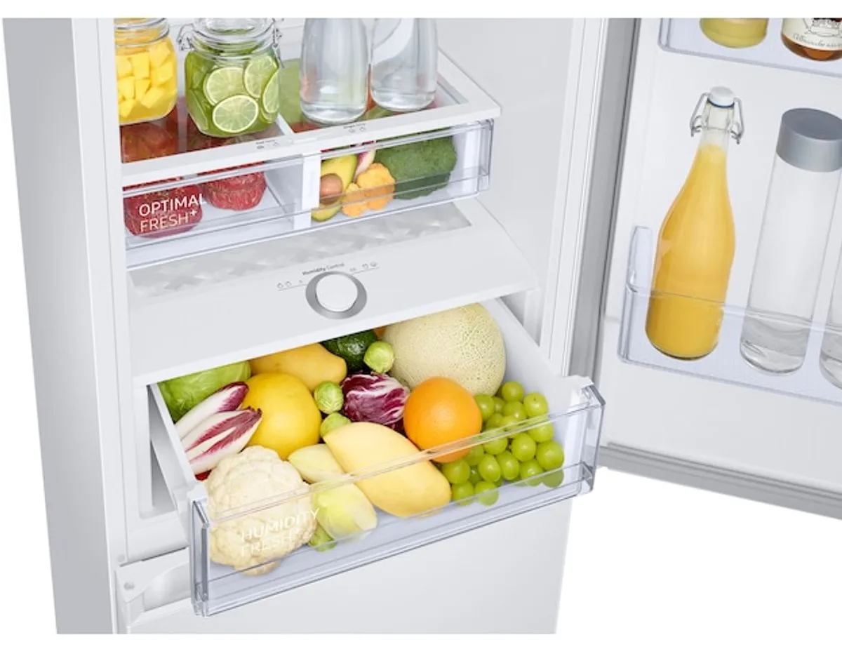 Samsung RB34C605CWW Koel-vriescombinatie 344L Wit