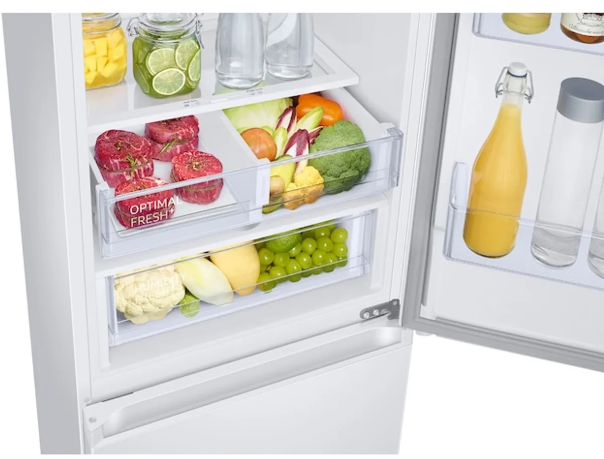 Samsung RB34C605CWW Koel-vriescombinatie 344L Wit