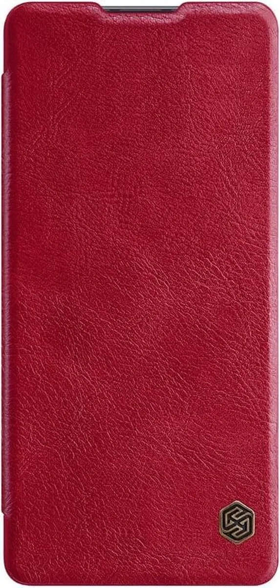 Nillkin Qin Leather Flip Cover A71 5G - Rood - afbeelding 2 van 6