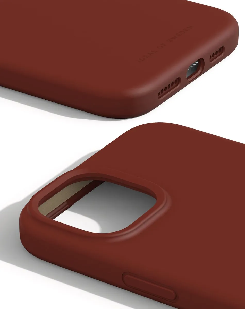 iDeal of Sweden Silicone Case iPhone 15 Plus IDSIC-I2367-489 - Donker Amber - afbeelding 3 van 6