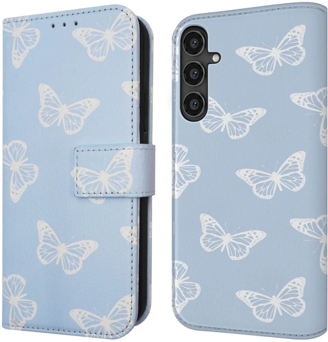 Imoshion Galaxy S23 FE Hoesje - 3 Pasjes - Butterfly