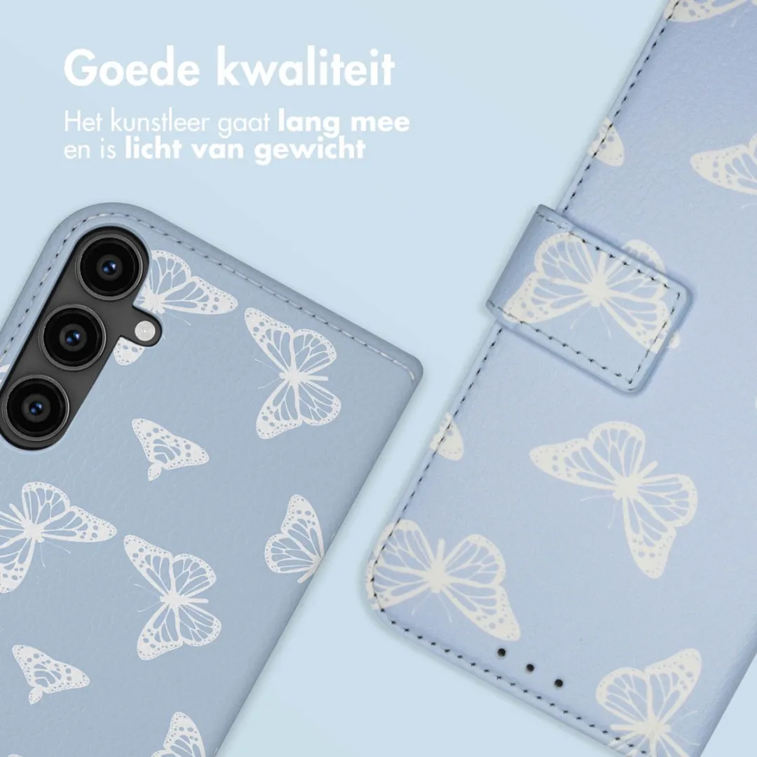 Imoshion Galaxy S23 FE Hoesje - 3 Pasjes - Butterfly