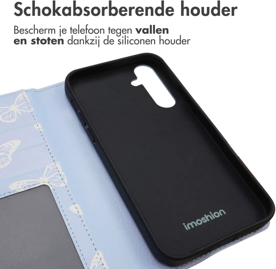 Imoshion Galaxy S23 FE Hoesje - 3 Pasjes - Butterfly