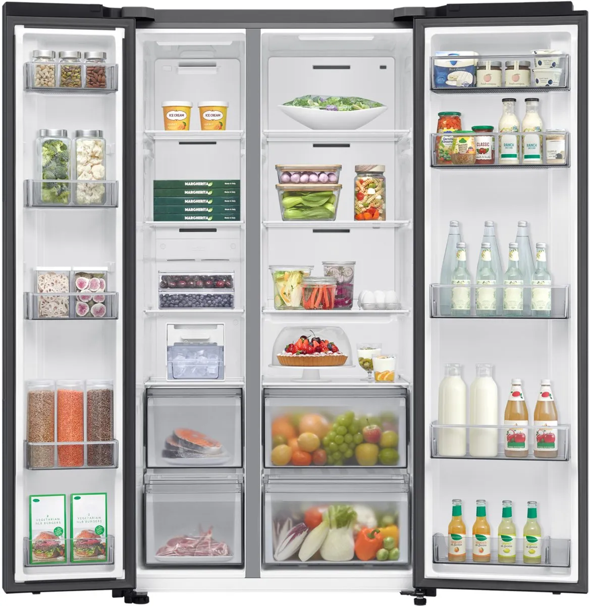 Samsung RS70F65QEFEF Amerikaanse Koelkast 659L - Zwart - afbeelding 6 van 6