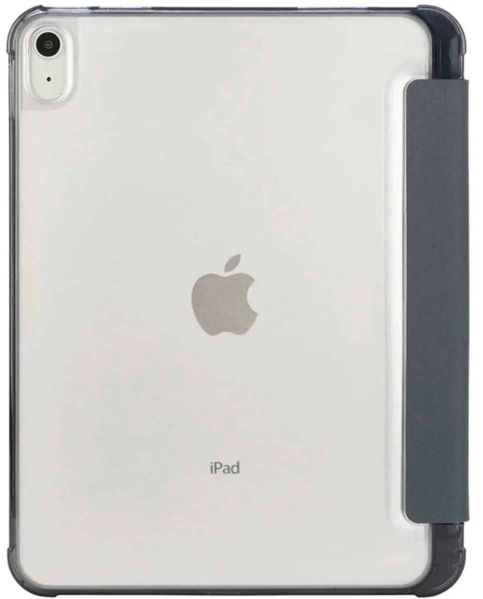 Tucano Satin Folioblad - iPad hoes - geschikt voor iPad 10.9 10th gen 2022, Apple - Zwart