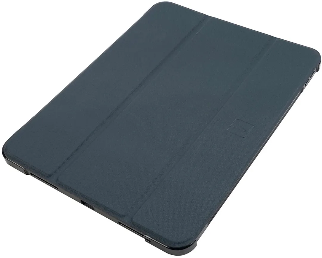 Tucano Satin Folioblad - iPad hoes - geschikt voor iPad 10.9 10th gen 2022, Apple - Zwart