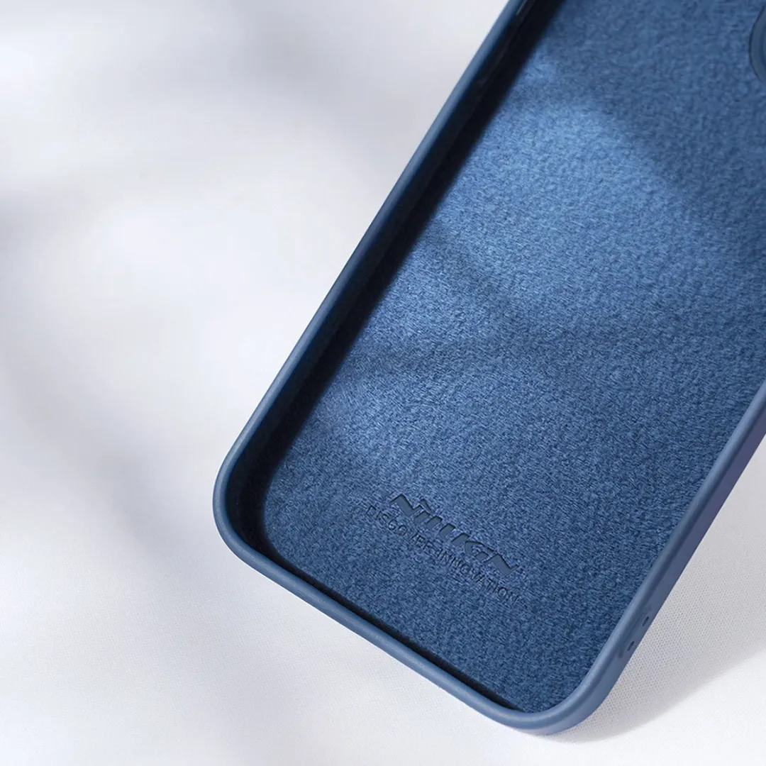 Nillkin CamShield Silky Silicone Hoesje iPhone 14 Plus - Groen - afbeelding 4 van 6