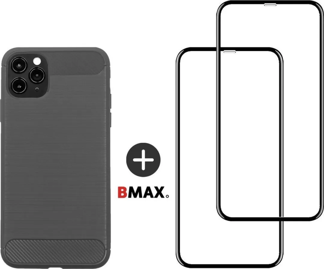BMAX iPhone 11 Pro Max Carbon Softcase