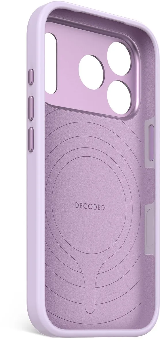 Decoded Siliconen Hoesje iPhone 17 Pro - Lavender - MagSafe