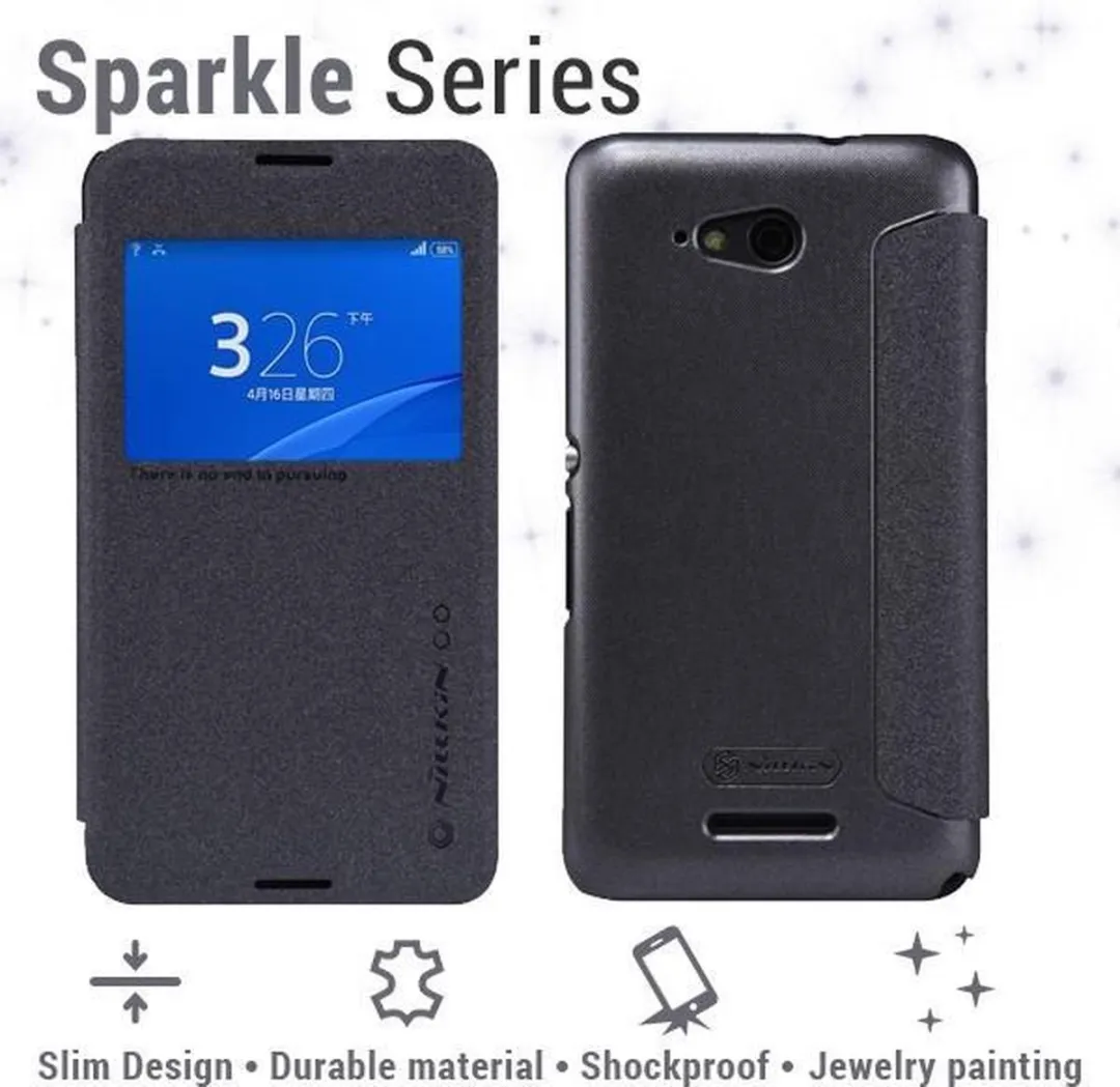 Nillkin Leather Case Sony Xperia E4g Sparkle Series - Multi colour