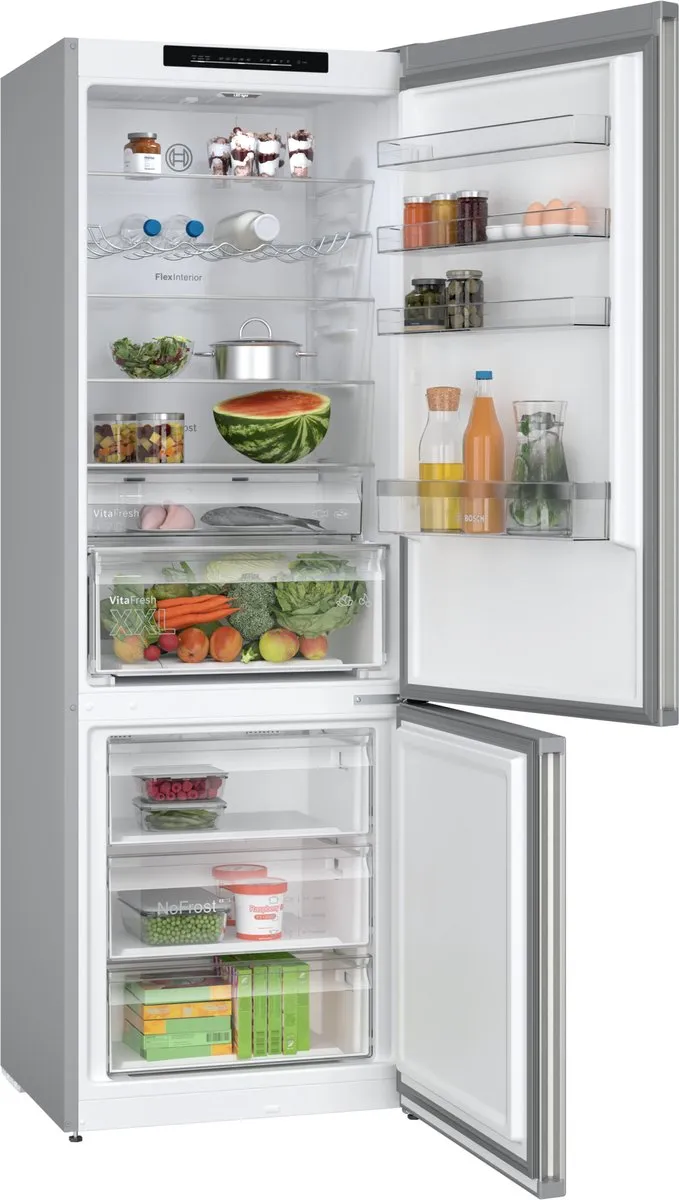 Bosch Serie 4 KGN492IDF Koel-Vriescombinatie 440L - Roestvrijstaal