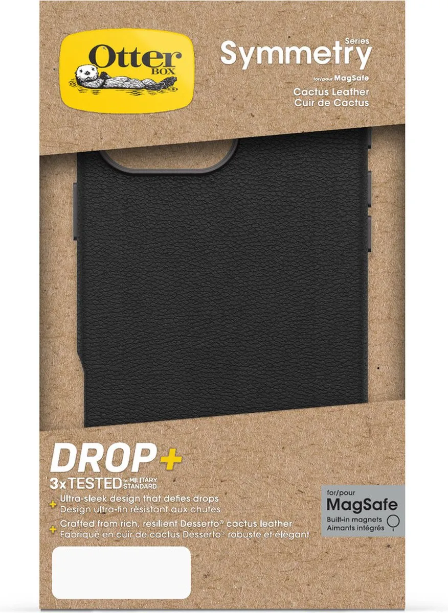 OtterBox Symmetry iPhone 16 Pro Max Hoesje - Zwart