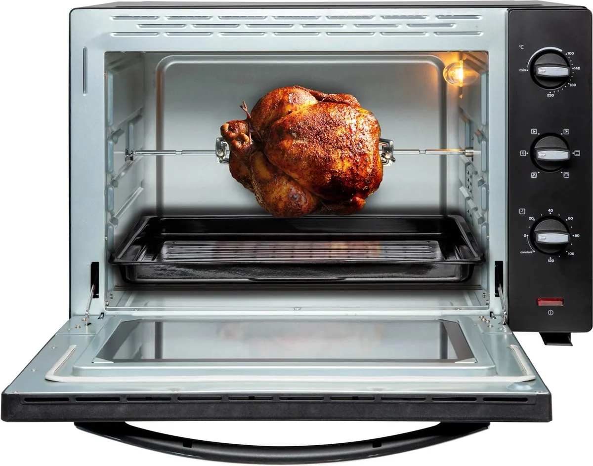 Inventum OV606CS Vrijstaande Hetelucht Oven 60L