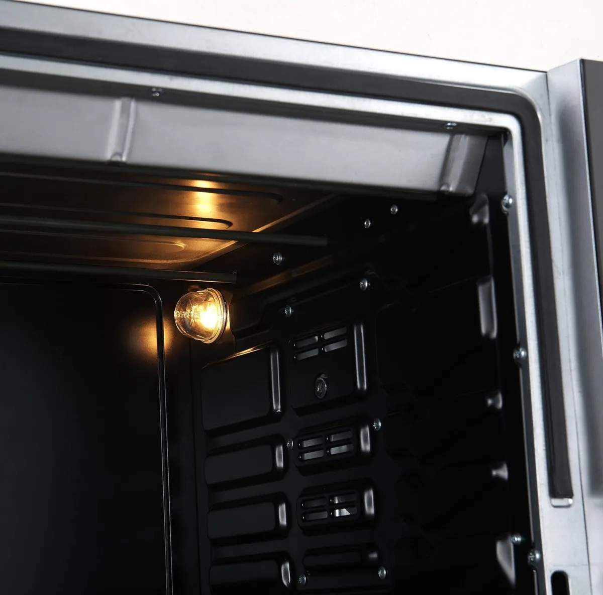 Inventum OV606CS Vrijstaande Hetelucht Oven 60L - Zwart/Zilver