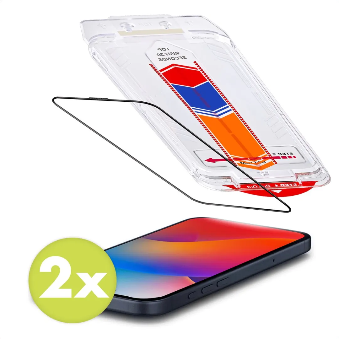 Accezz iPhone 17 Pro Schermbeschermer - 2 Stuks