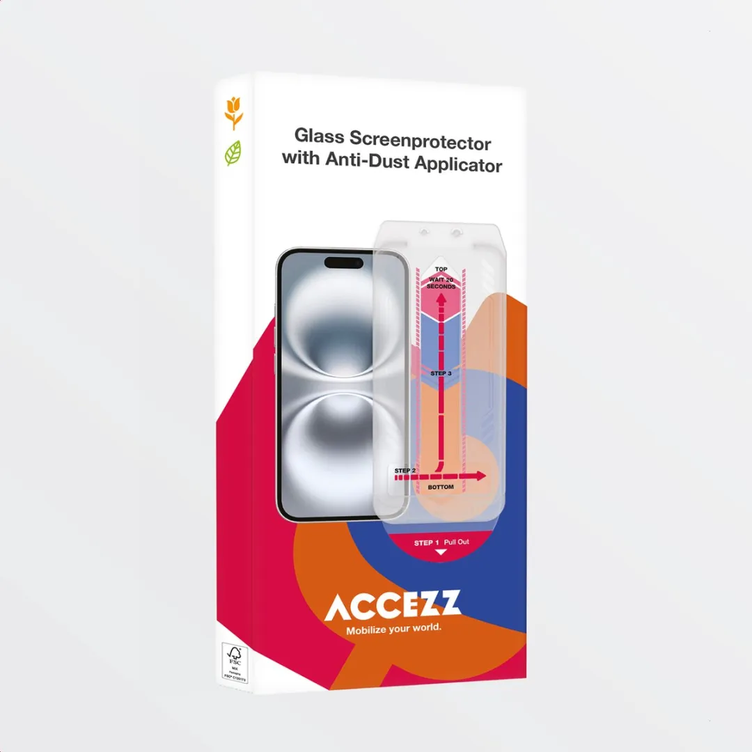 Accezz iPhone 17 Pro Schermbeschermer - 2 Stuks
