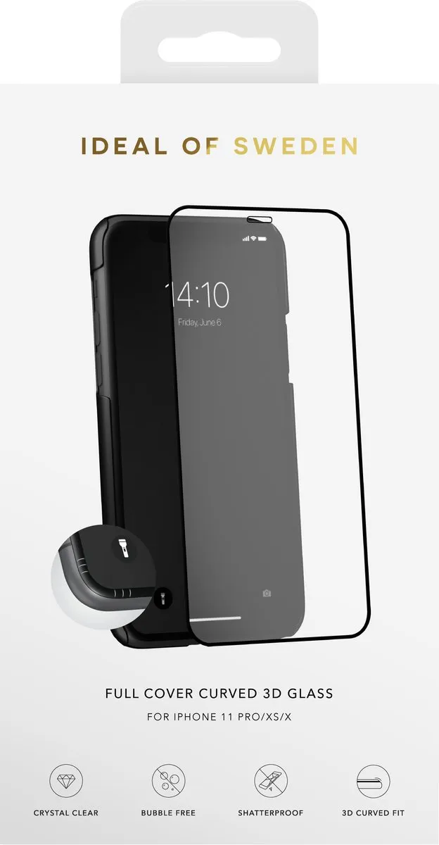 iDeal of Sweden Ideal Full Coverage Glas iPhone 11 Pro/XS/X