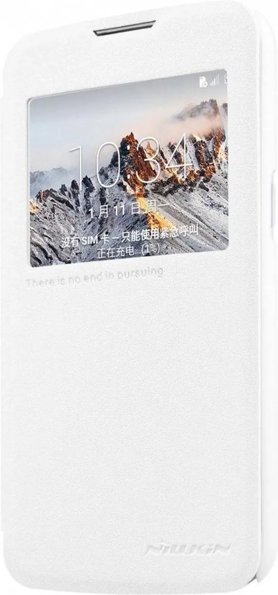 Nillkin Sparkle Hoesje LG K4 - Wit - K13011790702 - afbeelding 4 van 4