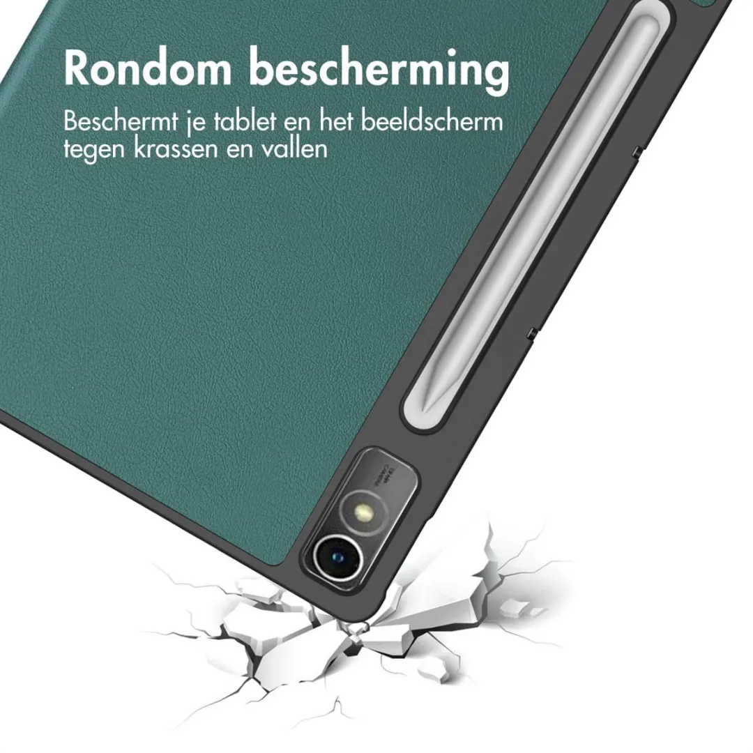 Imoshion SH00065836 Tablethoes - Lenovo Tab P12 - 12.7" - Donkergroen