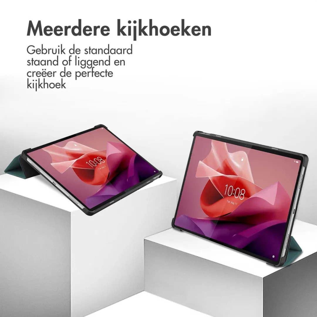 Imoshion SH00065836 Tablethoes - Lenovo Tab P12 - 12.7" - Donkergroen