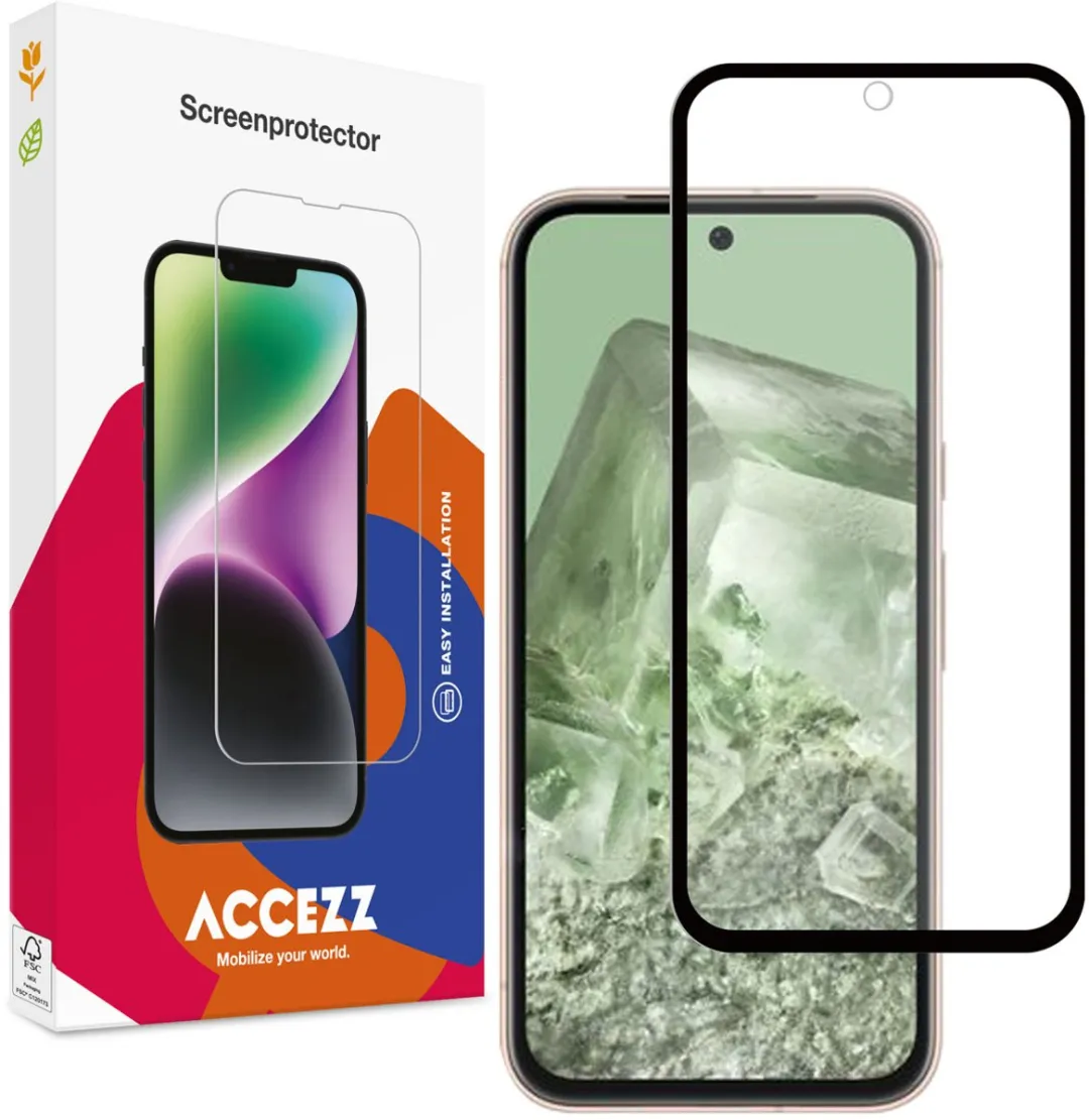Accezz Screenprotector Google Pixel 8a - Gehard Glas