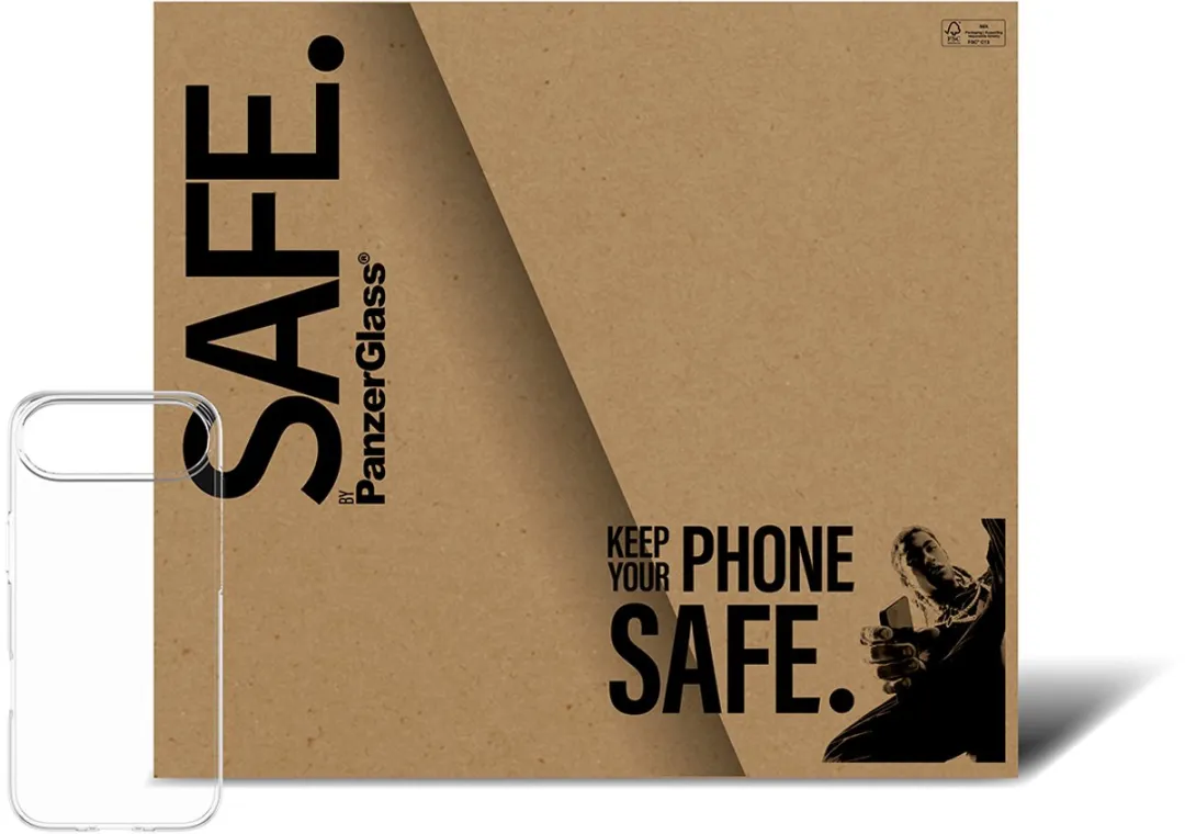 PanzerGlass SAFE. TPU Hoes iPhone Air - Transparant