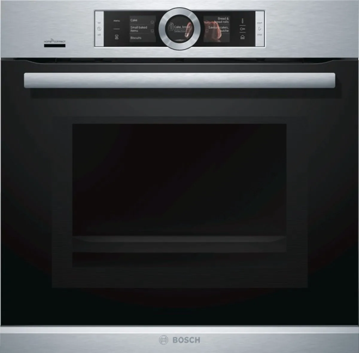 Bosch HNG6764S6 Serie 8 Inbouwoven Stoomtoevoeging 67L - Zwart/Zilver