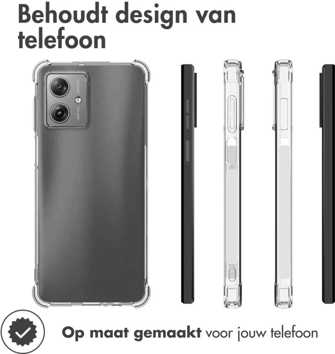 Imoshion Hoesje Motorola Moto G54 Transparant