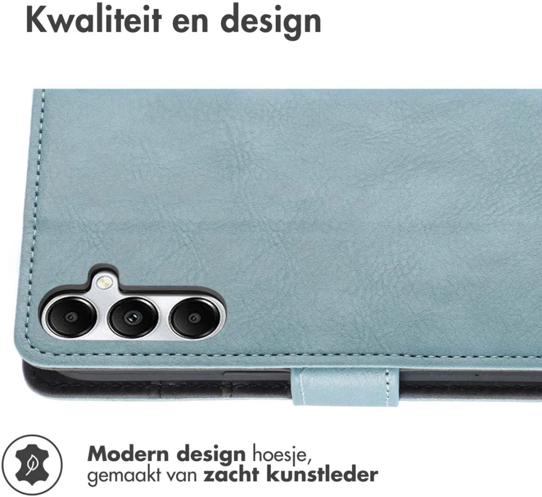 Imoshion Hoesje Samsung Galaxy S25 Plus - 3 Pasjes - Lichtblauw