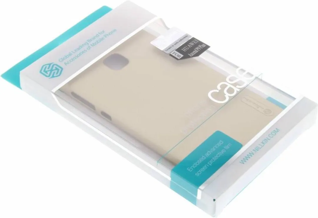 Nillkin Frosted Shield Hoesje Huawei P9 Plus - Goud - afbeelding 4 van 4
