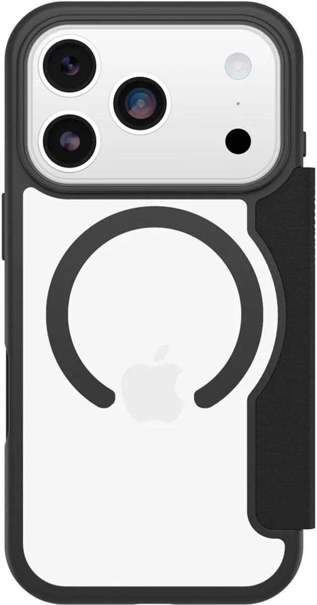 OtterBox React Backcover iPhone 17 Pro 77-98588 - Transparant/Zwart