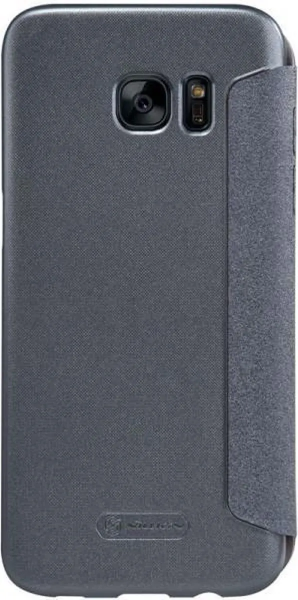 Nillkin Sparkle Series Leather Case Samsung Galaxy S7 Edge - Zwart - afbeelding 3 van 6