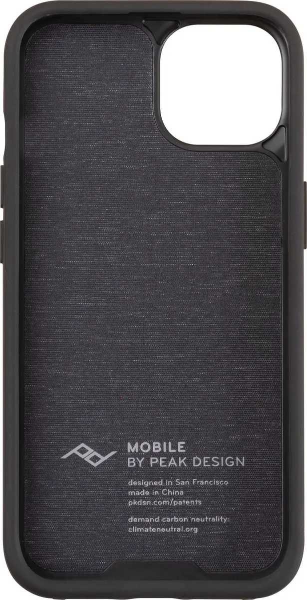 Peak Design Mobile Everyday Fabric Case iPhone 14 Plus PD-CASE-IP14PL-CH-1 - Charcoal