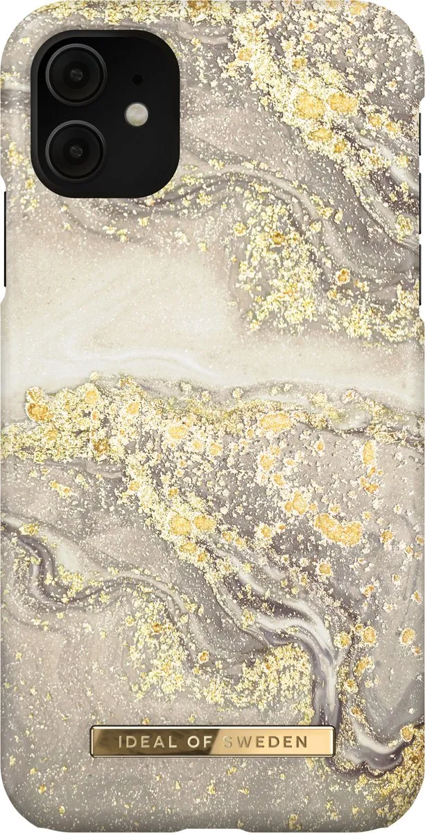 iDeal of Sweden Fashion Case Sparkle Greige Marble iPhone 11 - mpn-7340168738616 - afbeelding 3 van 6