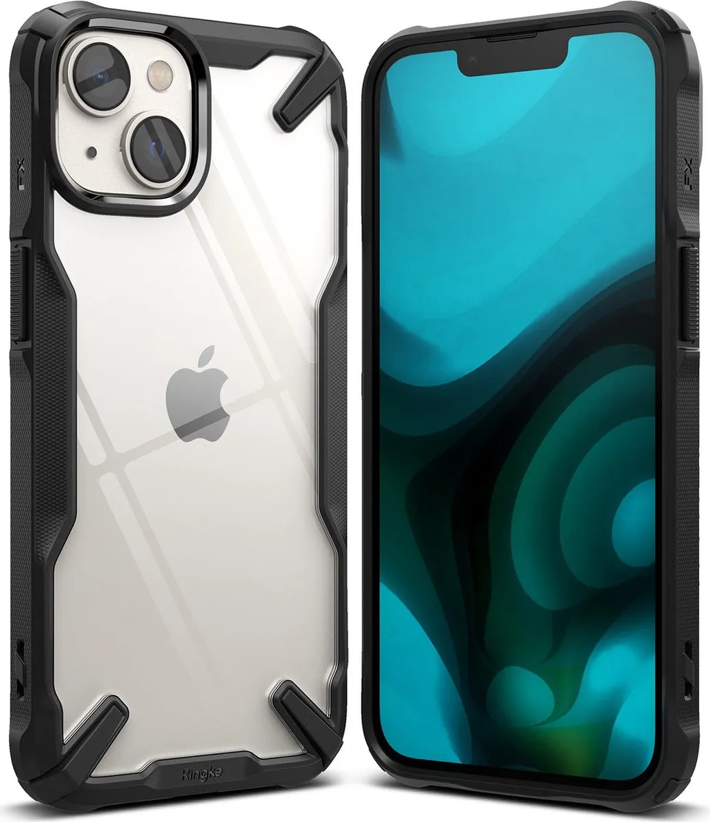 Ringke iPhone 14 Plus Fusion X Hoesje - Zwart - afbeelding 4 van 6