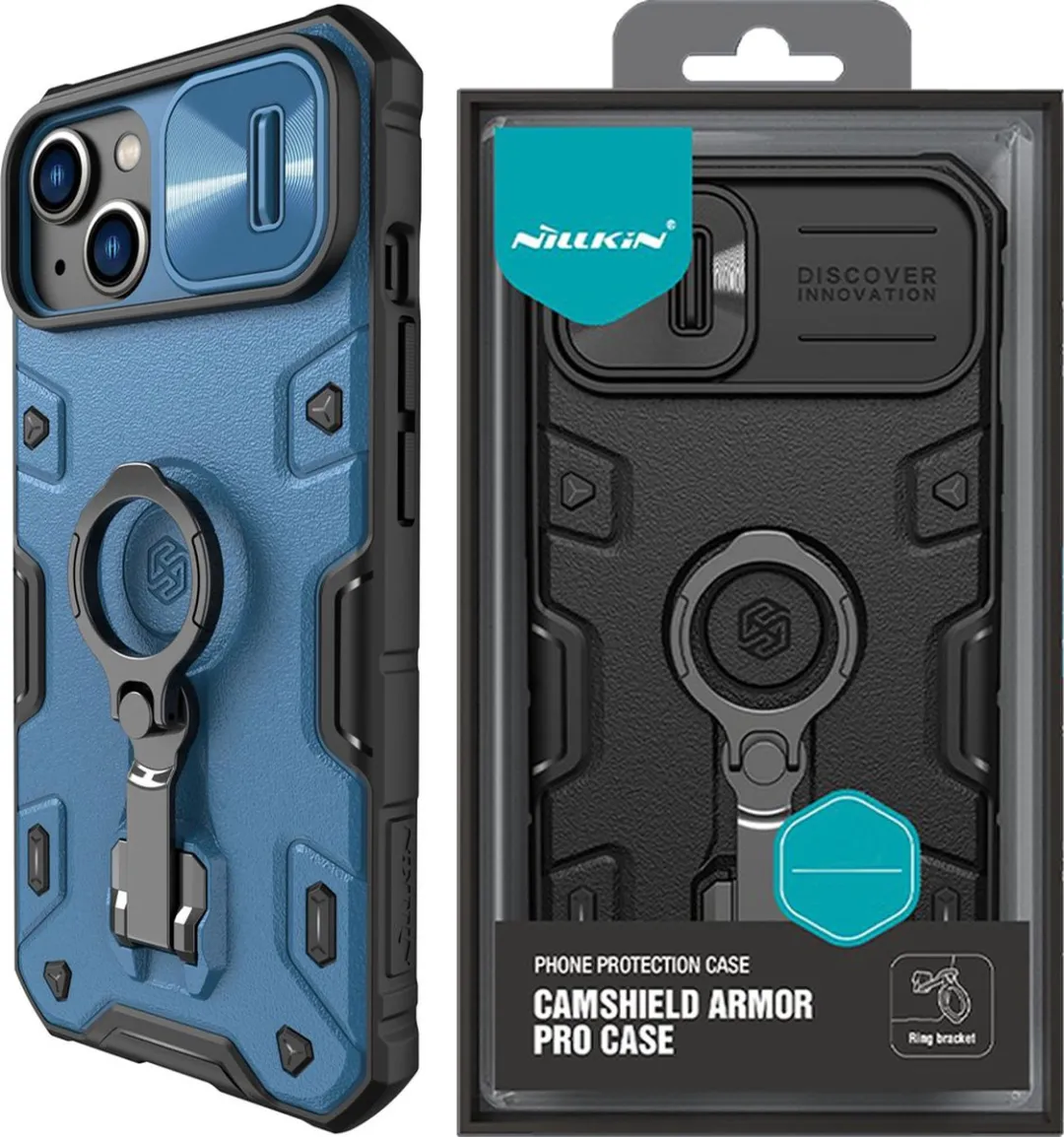 Nillkin CamShield Armor Pro iPhone 14 Plus Hoesje