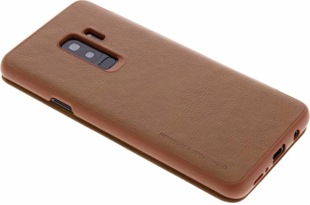 Nillkin Qin Book Cover G96515315802 - Samsung Galaxy S9+ - Bruin