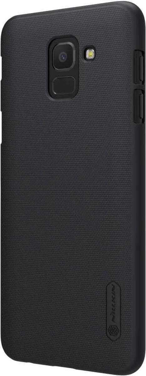 Nillkin Super Frosted Shield Backcover Samsung Galaxy J6 - Zwart - afbeelding 4 van 6