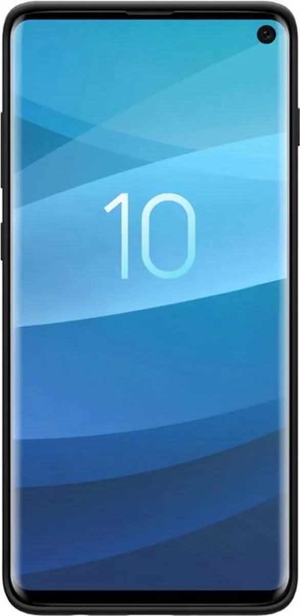 Nillkin Flex Silicone Hoes Samsung Galaxy S10 - Zwart - afbeelding 2 van 4