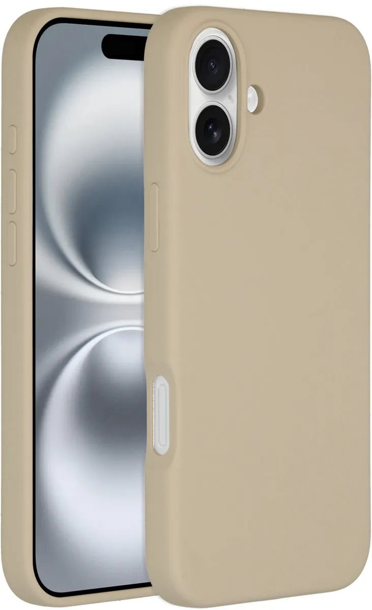Accezz Hoesje iPhone 16 Plus MagSafe - Beige