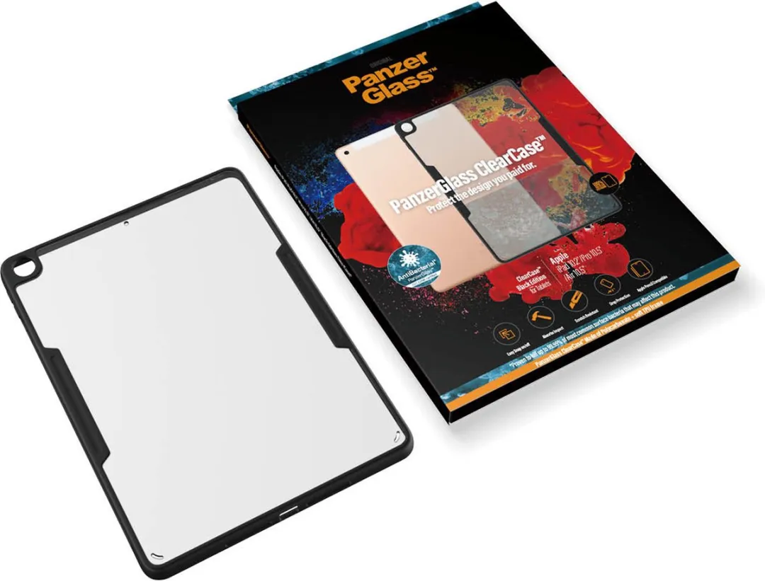 PanzerGlass ClearCase PZ-0291 - iPad 10.2/9e generatie - Zwart