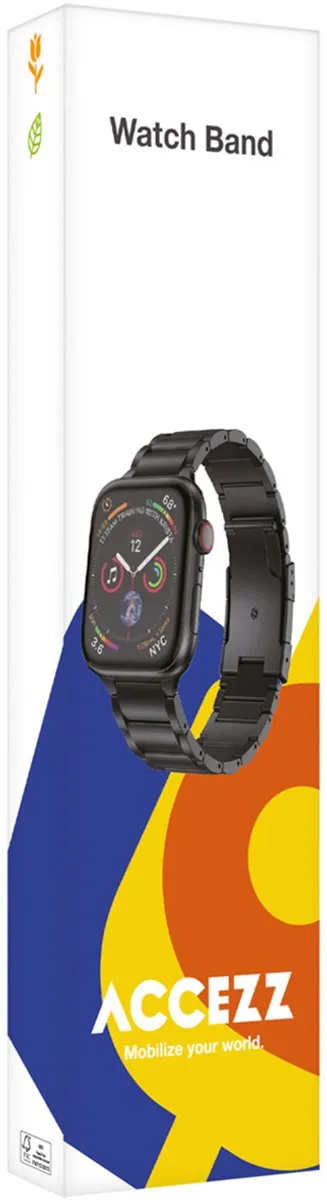 Accezz Steel Band Smartwatch 20mm - Zilver