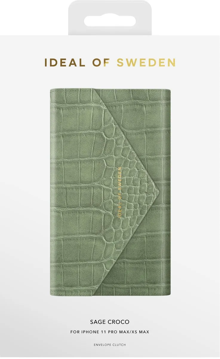 iDeal of Sweden Envelope Clutch iPhone 11 Pro Max/XS Max - Sage