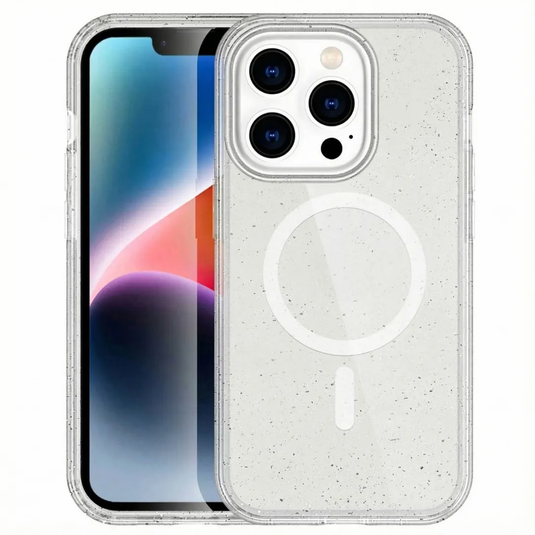 imoshion Hoesje iPhone 14 Pro Max Sparkle Glitter Transparant