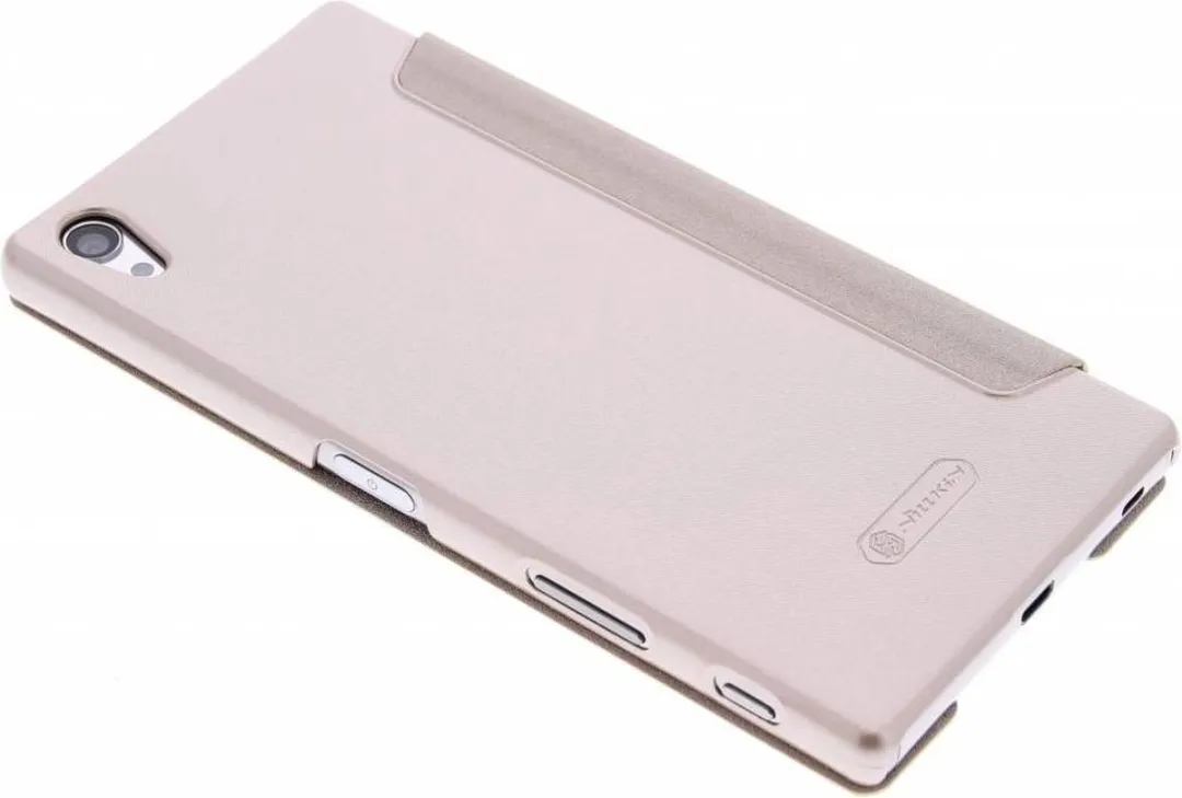 Nillkin Sparkle Booktype Hoes Sony Xperia Z5 Premium - Goud - afbeelding 2 van 6